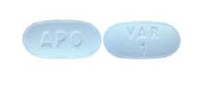 Pill APO VAR 1 is Apo-Varenicline 1 mg