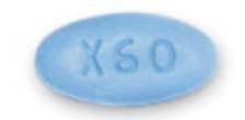 Pill X60 X60 Blue Oval is Xpovio