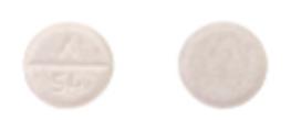 Pill A 54 Pink Round is Amiodarone Hydrochloride