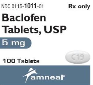 Baclofen 5 mg C19