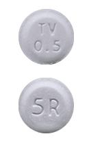 Lorazepam 0.5 mg TV 0.5 5R