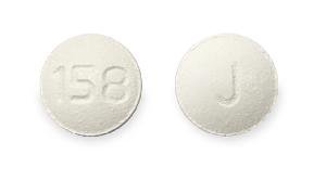 Pill J 158 is Tolterodine Tartrate 2 mg