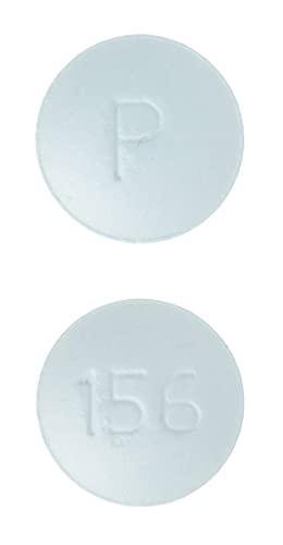 Pill P 156 Blue Round is Varenicline Tartrate