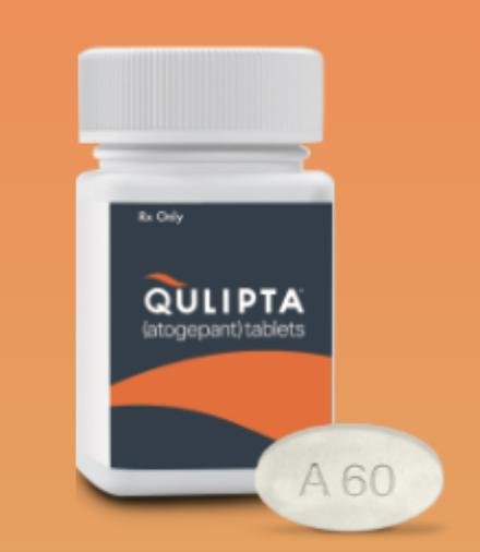 Pill A60 White Oval is Qulipta