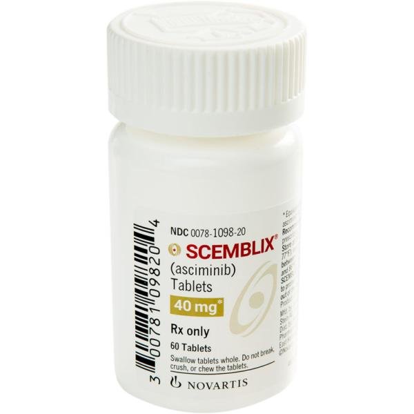 Pill Logo (Novartis) 40 is Scemblix 40 mg