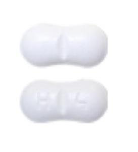 Pill H 4 White Figure eight-shape is Hydroxychloroquine Sulfate