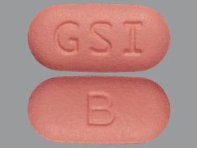 Pill GSI B Pink Capsule/Oblong is Biktarvy