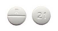 Pill R 21 White Round is Labetalol Hydrochloride