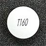 Pill T160 White Round is Mycophenolic Acid Delayed-Release