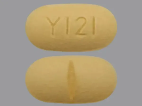 Pill Y121 Yellow Capsule/Oblong is Paroxetine Hydrochloride