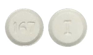 Pill I 167 White Round is Baclofen