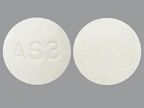 Pill AS3 White Round is Sodium Bicarbonate