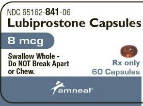 La píldora A41 es Lubiprostone 8 mcg