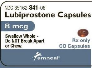 Pilleri A41 on Lubiprostone 8 mcg