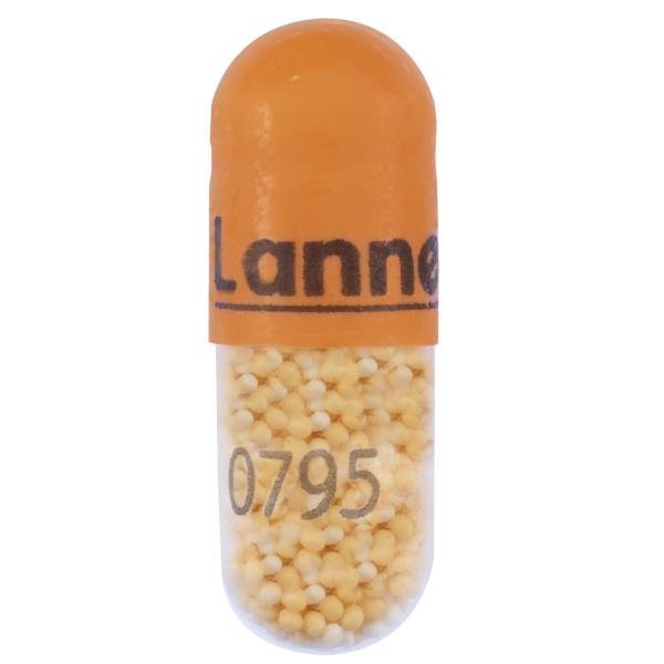 Pill Lannett 0795 Beige Capsule/Oblong is Amphetamine and Dextroamphetamine Extended Release