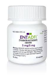 Pill Logo is Entadfi finasteride 5 mg / tadalafil 5 mg