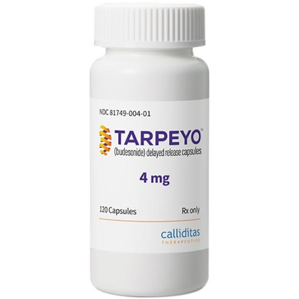 Pill CAL10 4 MG White Capsule/Oblong is Tarpeyo