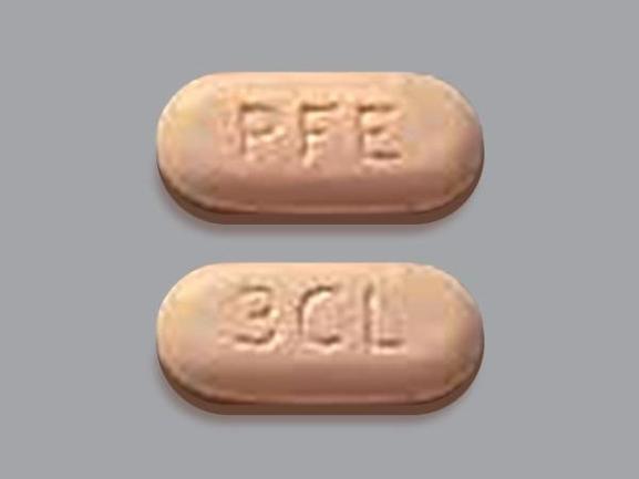 Pill PFE 3CL is Paxlovid nirmatrelvir 150 mg