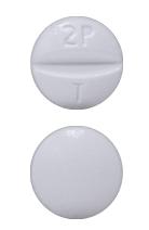Pill Imprint 2P T (Pyrimethamine 25 mg)