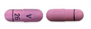 Pill V 26 is Droxidopa 100 mg