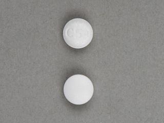 Pill C50 White Round is Nebivolol Hydrochloride