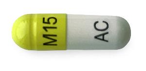 Dexmethylphenidate hydrochloride extended-release 15 mg M15 AC