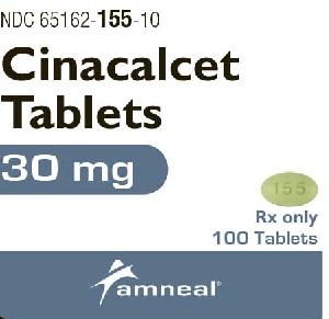 Pill 155 Green Oval is Cinacalcet Hydrochloride