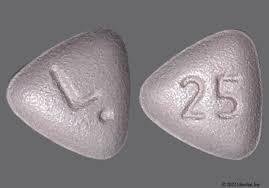 Pill i 25 Purple Three-sided is Quviviq