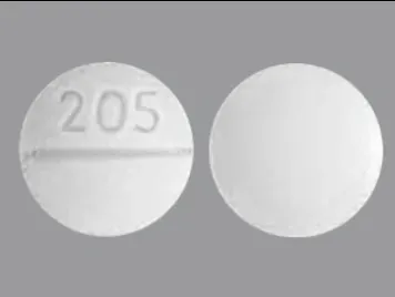 Pill 205 is Hycodan homatropine methylbromide 1.5 mg / hydrocodone bitartrate 5 mg