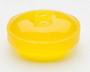 Pill B Yellow Round is Goodsense Soothing Cough Drops