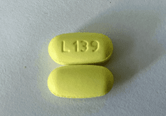 Pill L139 Yellow Oval is Clarithromycin