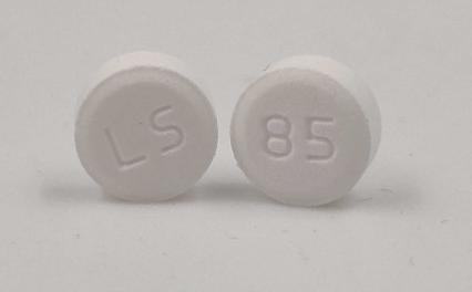 Pill LS 85 White Round is Baclofen