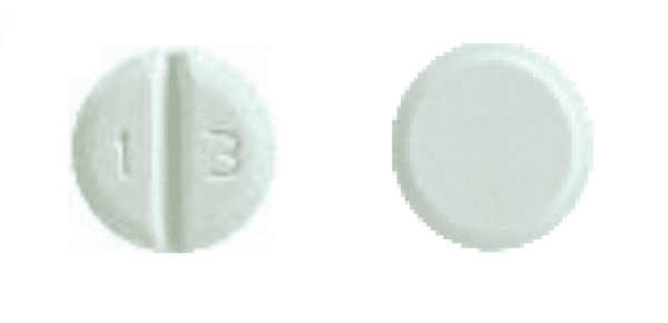 Pill 1 3 Green Round is Chlorthalidone