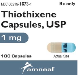 Thiothixene 1 mg AA10A