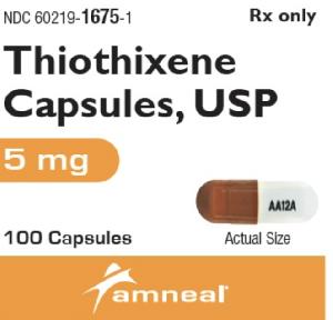 Thiothixene 5 mg AA12A
