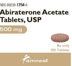 Abiraterone acetate 500 mg 1754