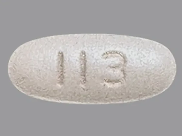 Pill 113 Tan Oval is Lacosamide