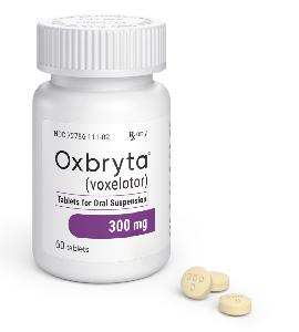 Pill 300 D Yellow Round is Oxbryta