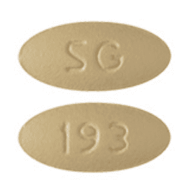 Lacosamide 100 mg SG 193