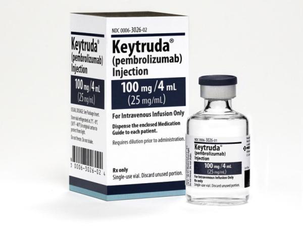 Keytruda 100 mg/4 mL injection medicine