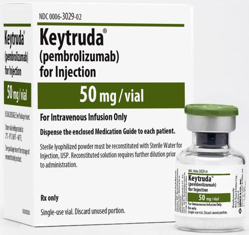 Keytruda (pembrolizumab) 50 mg/vial lyophilized powder for injection