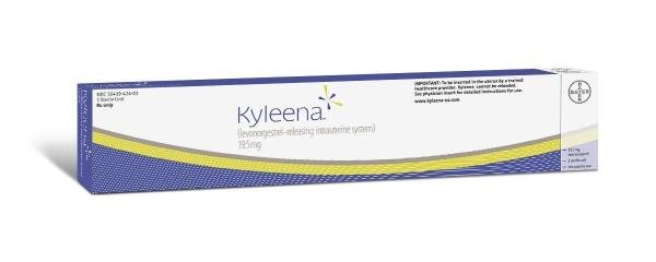 Kyleena 19.5 mg levonorgestrel-releasing intrauterine system (medicine)