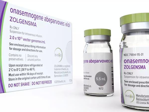 Pill none е Zolgensma суспензия за интравенозна инфузия