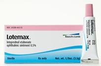 Lotemax 0.5% ophthalmic ointment medicine