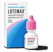 Pill medicine   is Lotemax