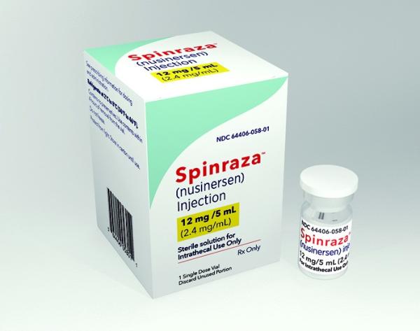 Spinraza (nusinersen) 12 mg/5 mL injection
