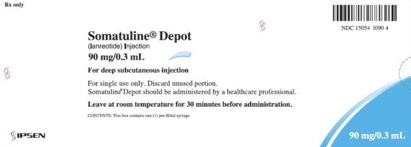 Somatuline Depot 90 mg/0.3 mL prefilled syringe (medicine)