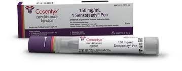 Cosentyx 150 mg/mL single-dose Sensoready pen medicine