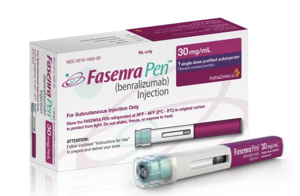 Fasenra Pen 30 mg/mL single-dose autoinjector