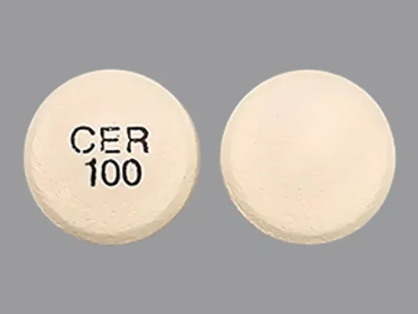 Carbamazepine extended-release 100 mg CER 100